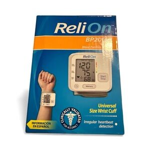 BP200 Blood Pressure wrist Monitor - White